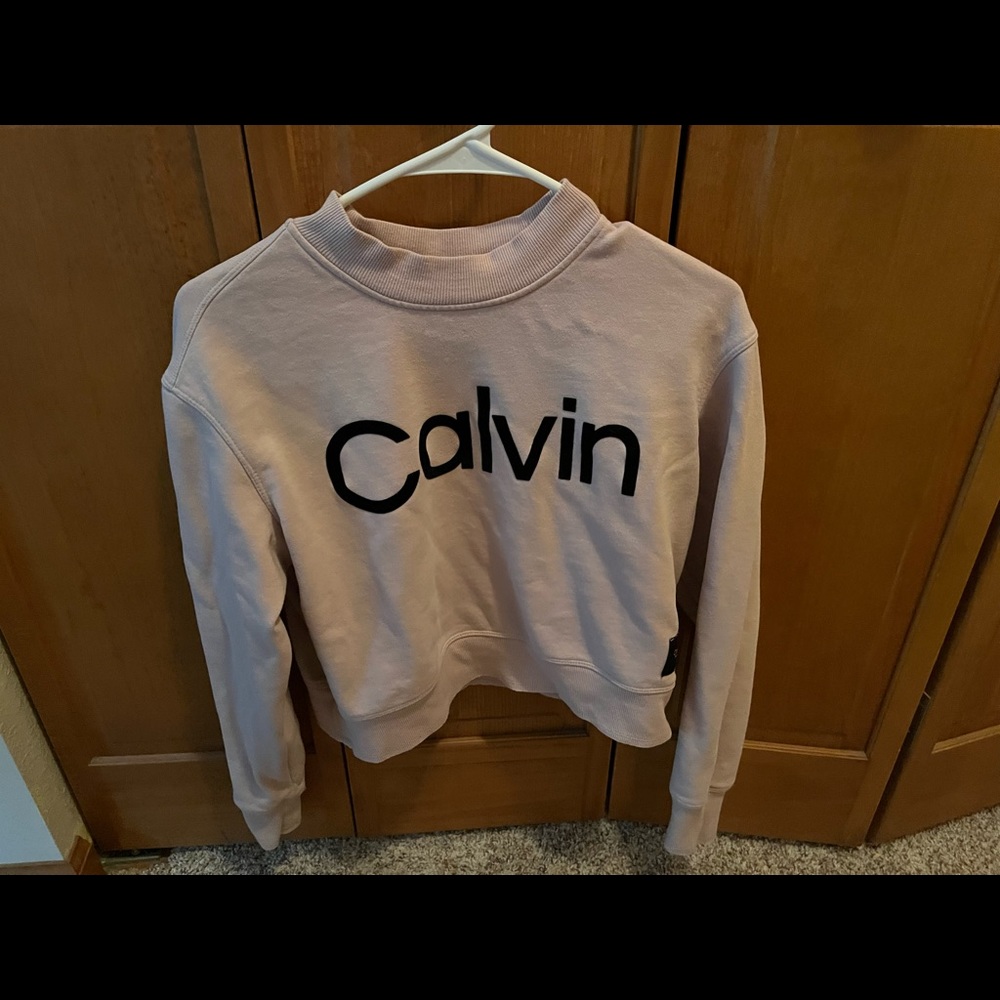Calvin Klein half sweatshirt